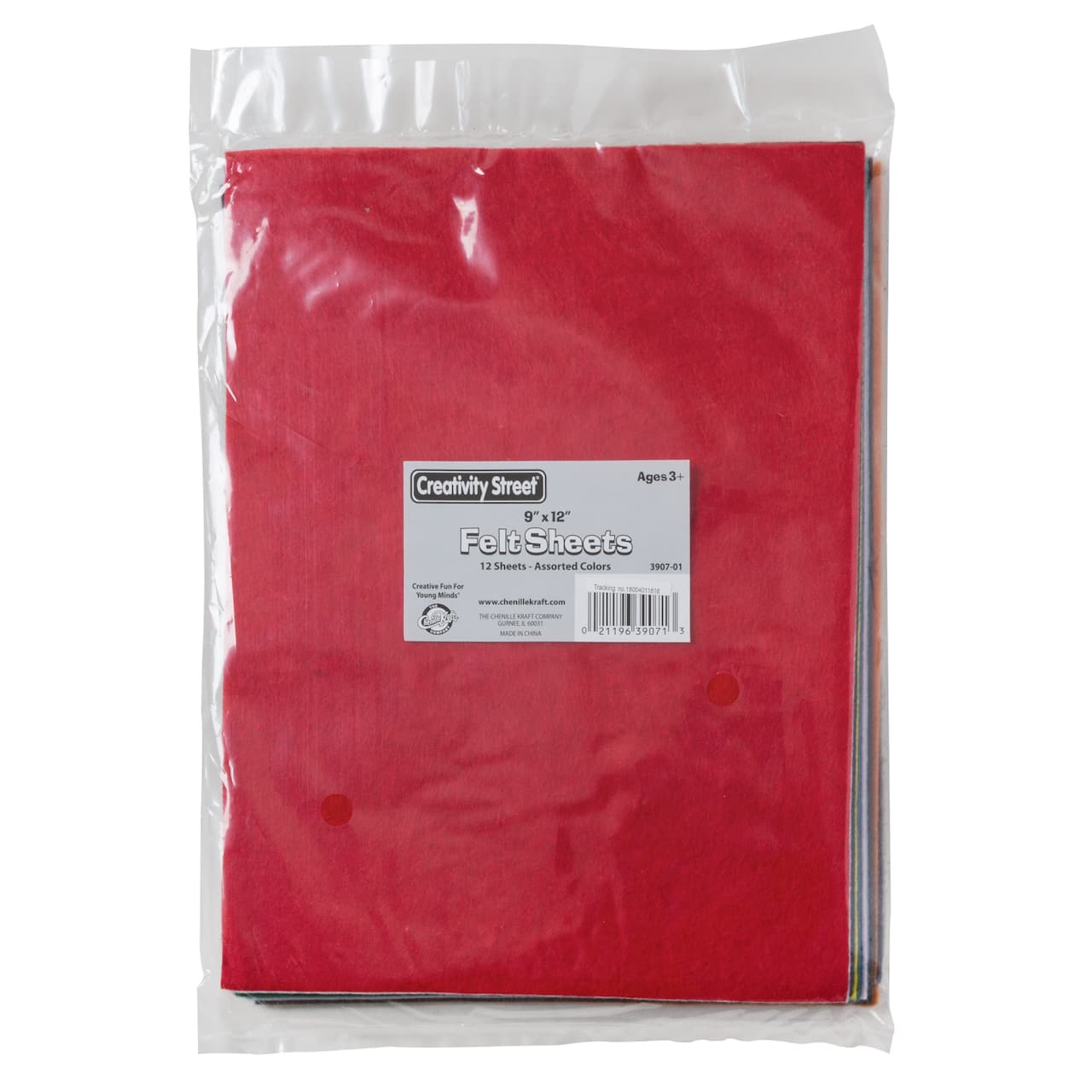 Creativity Street® Assorted Colors Felt Sheets, 12ct.